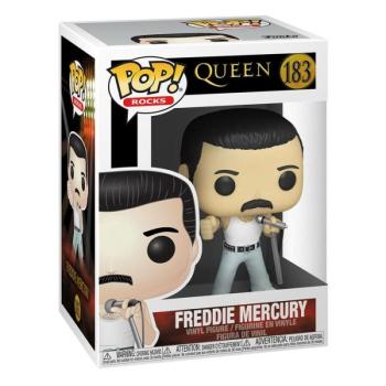 Funko POP! Rocks: Queen- Freddie Mercury Radio Gaga 1985 figura #183 kép