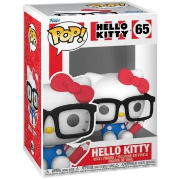 Funko POP! Sanrio: Hello Kitty - Hello Kitty Nerd figura kép