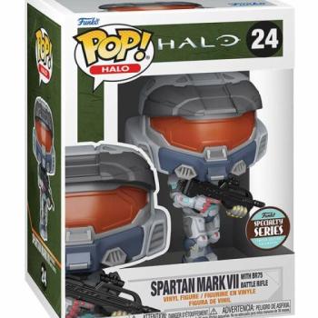 Funko POP! Specialty Series Games - Halo Infinite: Mark VII w/Weapon figura kép