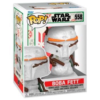 Funko POP! Star Wars: Holiday 2022 - Boba fett figura #558 kép