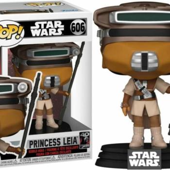 Funko POP! Star Wars: Return of the Jedi 40th - Leia(Boushh) figura #606 kép