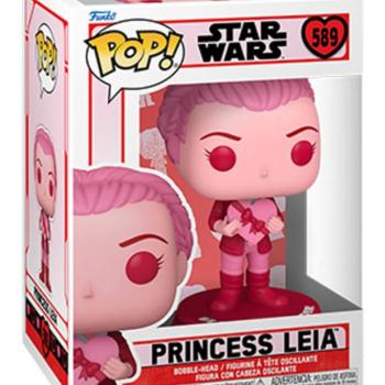 Funko POP! Star Wars: Valentines - Leia figura #589 kép