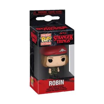 Funko Pop! Stranger Things S4 S2 - Hunter Robin kulcstartó kép