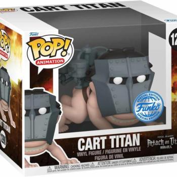 Funko POP! Super Deluxe: Animation: Attack On Titan - Cart Titan figura #1290 kép