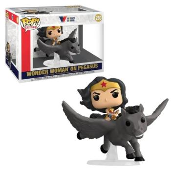 Funko POP! Super Deluxe Rides: Wonder Woman 80th Anniversary - Wonder Woman on Pegasus figura #280 kép