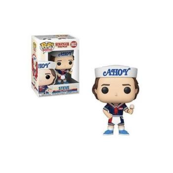 Funko POP! Television: Stranger Things - Steve with Hat and Ice Cream figura #803 kép