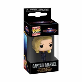 Funko POP! The Marvels - Captain Marvel kulcstartó kép