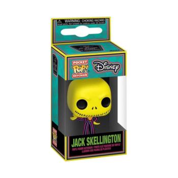 Funko POP! The Nightmare before Christmas - Jack kulcstartó (Blacklight) kép