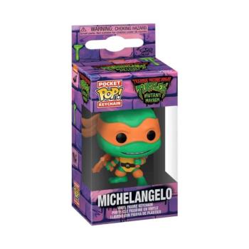 Funko POP! TMNT - Michelangelo kulcstartó kép