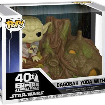 Funko POP! Town: Star Wars - Yoda's Hut figura #11 kép