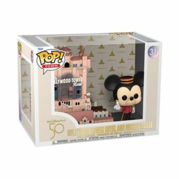 Funko POP! Town: Walt Disney World 50th Anniversary - Hollywood Tower Hotel with Mickey figura #31 kép