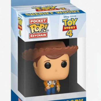 Funko Pop! Toy Story 4 - Sheriff Woody kulcstartó kép