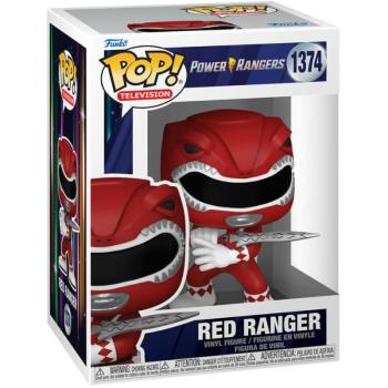 Funko POP! TV: Mighty Morphin Power Rangers 30th - Red Ranger figura kép