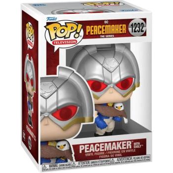 Funko POP! TV: Peacemeaker - Peacemeaker with Eagly figura #1232 kép