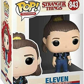 Funko POP! TV: Stranger Things - Eleven w/Suspenders figura #843 kép