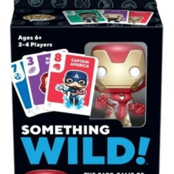 Funko Something Wild! kártyajáték Marvel: Infinity Saga - Iron Man figurával kép