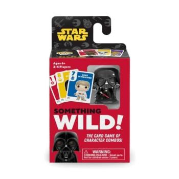 Funko Something Wild! kártyajáték Star Wars - Darth Vader figurával kép