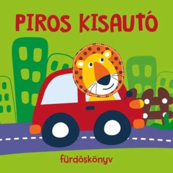 Fürdős könyv figurával - Piros kisautó kép
