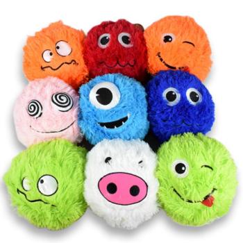 Fuzzy Monsters szőrös plüss labda többféle változatban 23cm kép