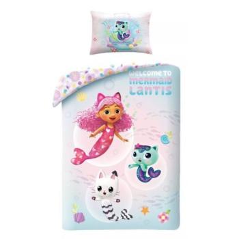 Gabi babaháza: Sellők ovis ágyneműhuzat szett – 100 x 135 cm, pamut kép