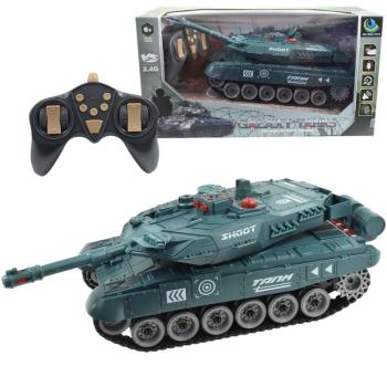 Galaxy Tanks: RC Távirányítós Leopard 2 A5 tank fény és hangeffektekkel 2,4GHz 30cm kép