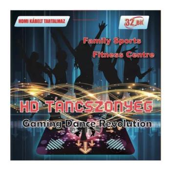 Gaming Dance Revolution táncszőnyeg - HD felbontás, HDMI csatlakozós kép