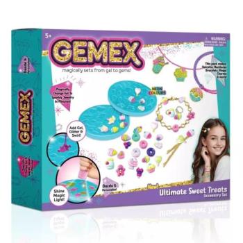 Gemex: Gélből drágakő édesség ékszerkészítő szett kép