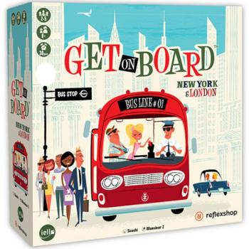 GET ON BOARD New York és Londn társasjáték kép