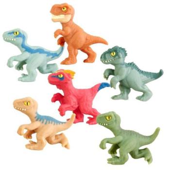 Goo Jit Zu: Jurassic World nyújtható mini akciófigura szett - 6 db-os kép