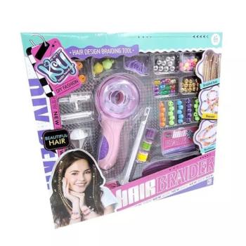 Hajfonó készlet színes gyöngyökkel kép