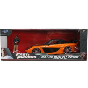 Halálos iramban: Han figura és Mazda RX-7 autómodell 1/24 - Simba Toys kép