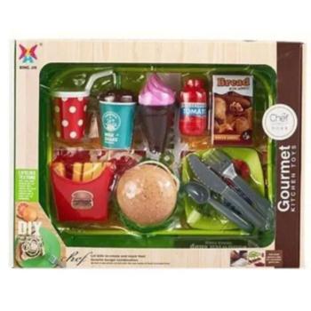 Hamburgerező játékszett kép