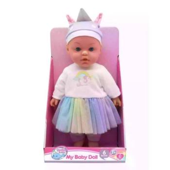 Hangot adó játékbaba - 41 cm kép