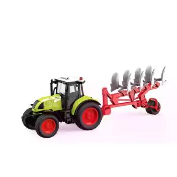 Hangot adó traktor ekével kép