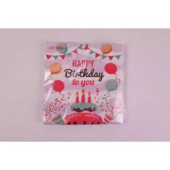 Happy Birthday! szalvéta - 20 db-os kép