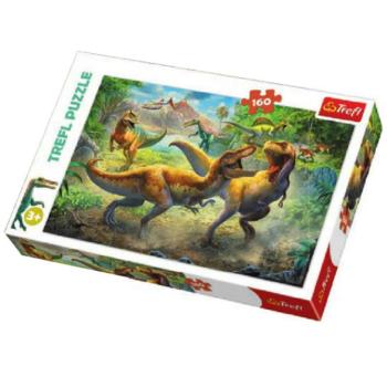 Harcoló Tyrannosauruszok 160db-os puzzle - Trefl kép