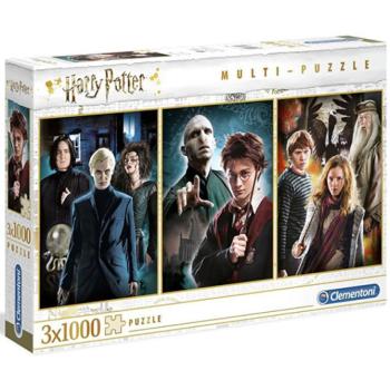 Harry Potter 3x1000db-os puzzle szett - Clementoni kép