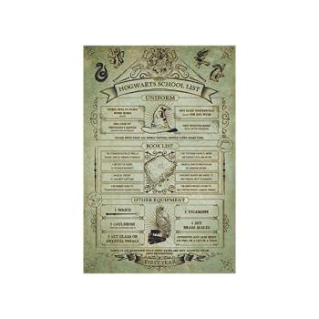 Harry Potter (Hogwarts school list) maxi poszter kép