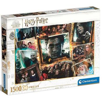 Harry Potter montázs HQC puzzle 1500db-os - Clementoni kép