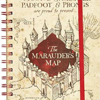 Harry Potter (The Marauders map) A/5 jegyzetfüzet kép