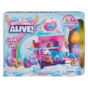 Hatchimals: Alive! óvoda játékszett 4 mini figurával - Vizes csomag kép