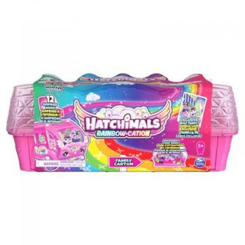 Hatchimals Rainbow Cation Family Carton Farkas család csomag - Spin Master kép