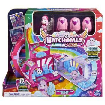 Hatchimals Rainbow Cation Road Camper Deluxe lakóautó - Spin Master kép