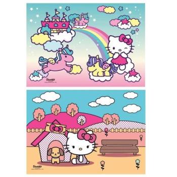 Hello Kitty 2x20 db-os puzzle - Clementoni kép