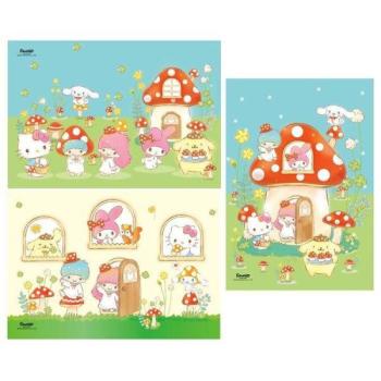 Hello Kitty 3x48 db-os puzzle - Clementoni kép