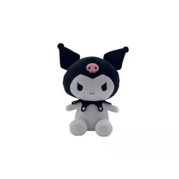 Hello Kitty és barátai: Kuromi plüssfigura - 23 cm kép