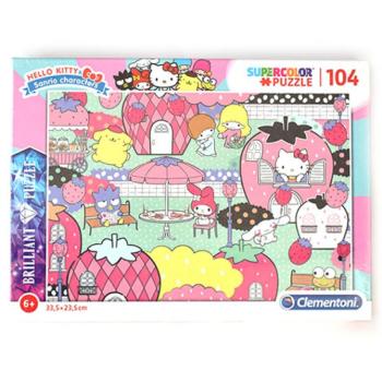 Hello Kitty kerti parti 104 db-os puzzle - Clementoni kép