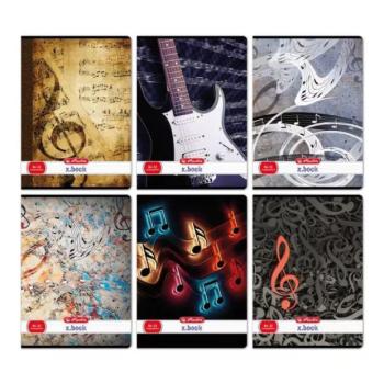 Herlitz: A4-es hangjegy füzet, 86-32 - többféle kép