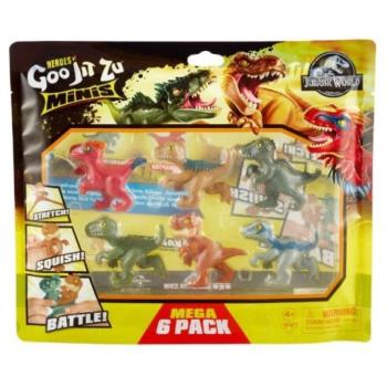 Heroes of Goo Jit Zu Minis: Jurassic World 6db-os dinoszaurusz mini figura szett kép