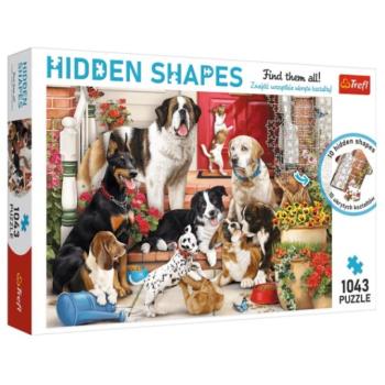 Hidden Shapes: Kutyás móka 1000db-os puzzle - Trefl kép